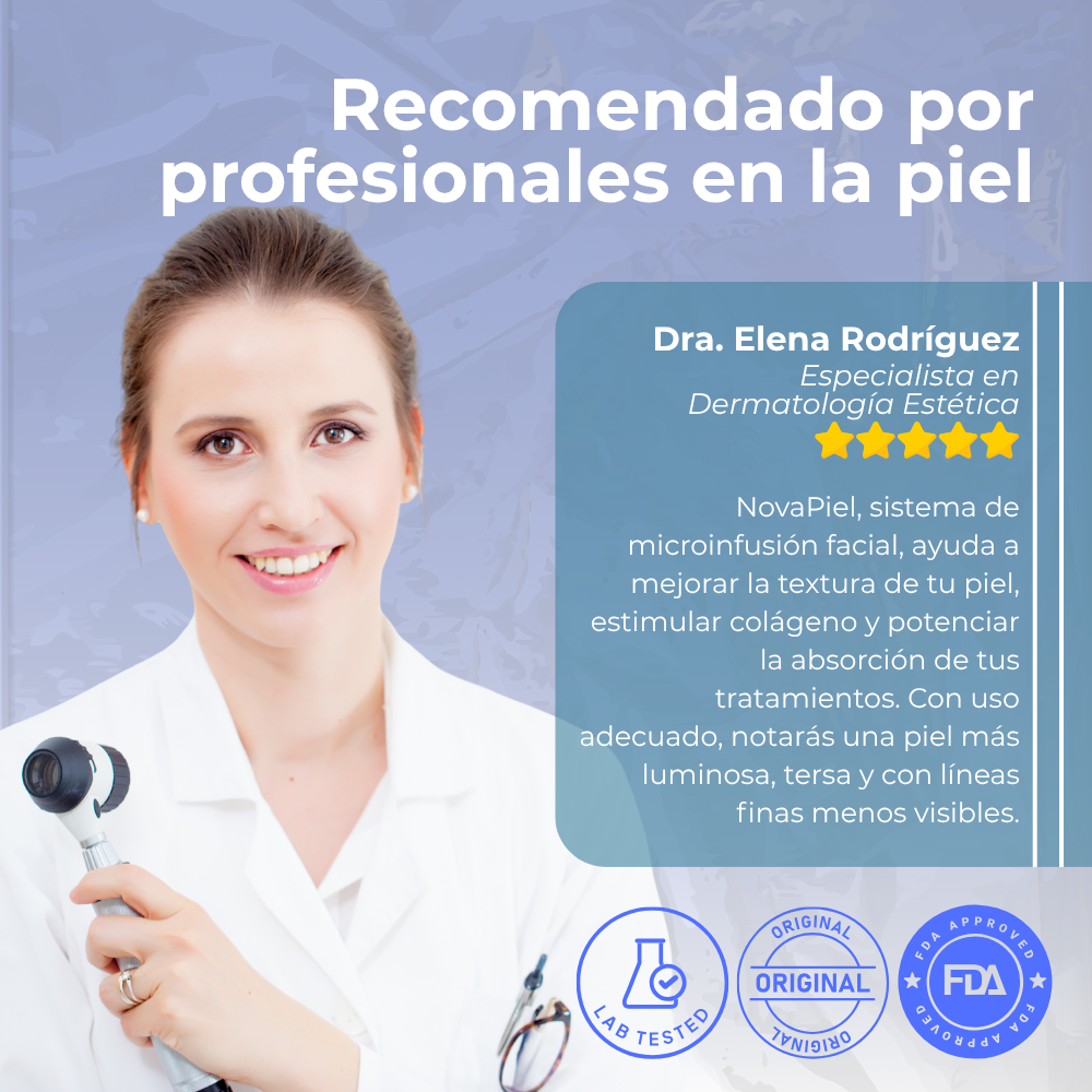NovaPiel ReVive – Sistema de Microinfusión Facial Avanzada