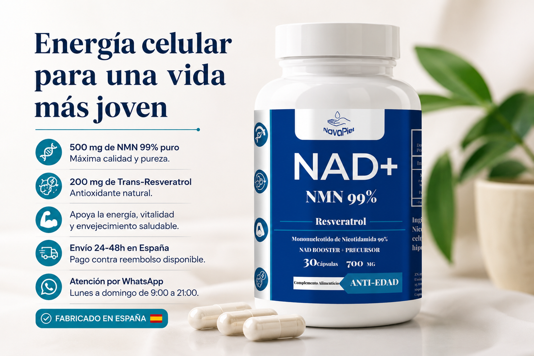 NMN en España: cómo elegir un suplemento de calidad y qué es realmente el NAD+