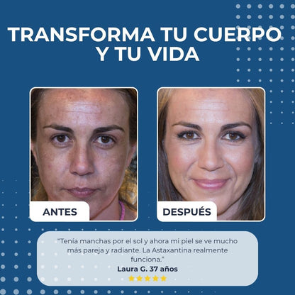 Astaxantina-Antioxidante Natural. 120 Cápsulas 4mg