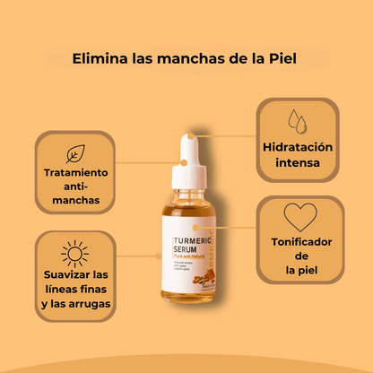 Nova Piel Suero de Cúrcuma Tratamiento contra las Manchas