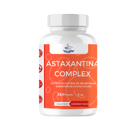 Astaxantina-Antioxidante Natural. 120 Cápsulas 4mg